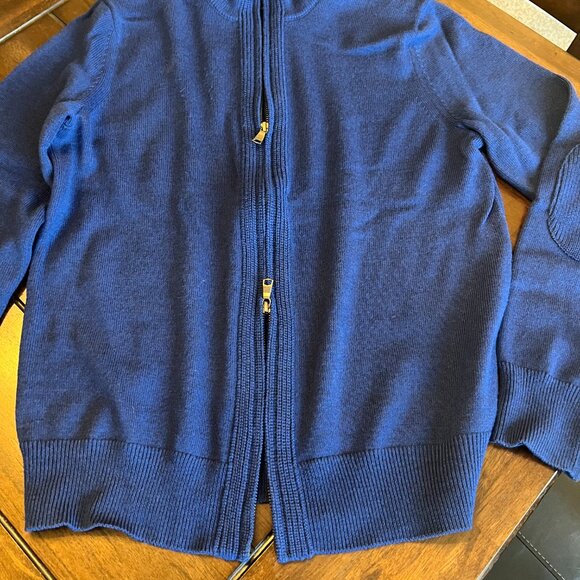 Banana Republic Full Zip Sweater, Men's Medium - Picture 2 of 6